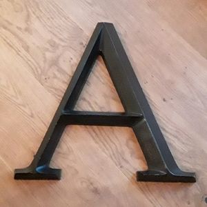 "A" Wall Letter